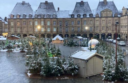 Charleville-Mezieres Apartment | Suite MANA Cupidon avec Vue Place Ducale et Parking inclus