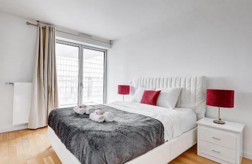 Gare Apartment | Suite Mitterand, Penthouse Parisien avec balcon