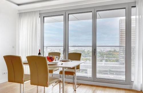Gare Apartment | Suite Mitterand, Penthouse Parisien avec balcon