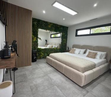 Les Mages Bed & Breakfast | Suite Romantique Reve d Amazonie option espace Spa complet en supplément