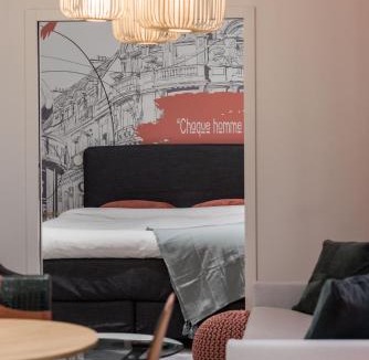 Saint-Thomas-d'Aquin Apartment | SUITE SARTRE : au cœur de la Rive Gauche, neuf, design, 2/4 personnes