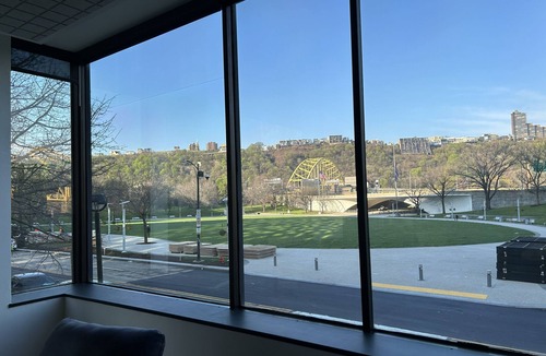 Downtown Pittsburgh Apartment | Suite steps from the Draft Experience at Point State Park - sleeps 8