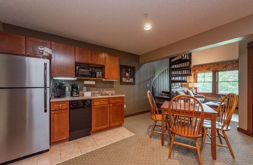 Thayerville Condo | Suites at Silver Tree: A311 One Bedroom & Loft Lake View