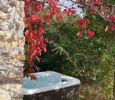 Saint-Hippolyte-du-Fort Bed & Breakfast | Suites romantiques avec Jacuzzi privatif ou baignoire ronde Terrazzo