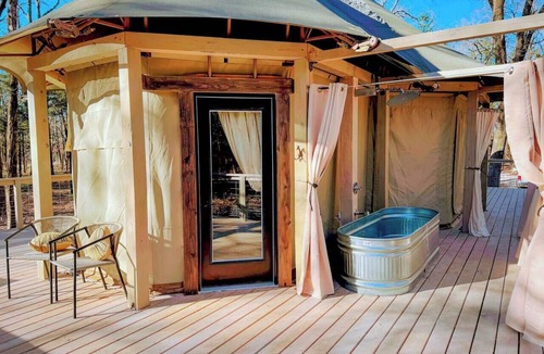 Miller Grove Cabin | Sultry Safari Unique Romantic Glamping Cabin