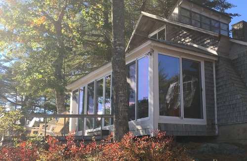 Arrowsic House | Summer Home with Deep Water Frontage and Dock