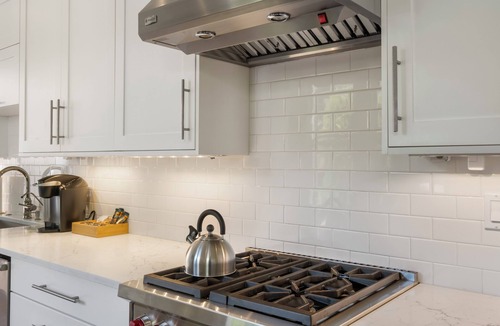 Washington Park House | Summer House- Kingbed | workspace | outdoor dining