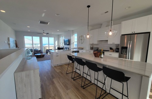 North Carolina Coast House | Sun, Sand, and Style: Modern 5BR Home, Rooftop Deck, Steps to the Beach!