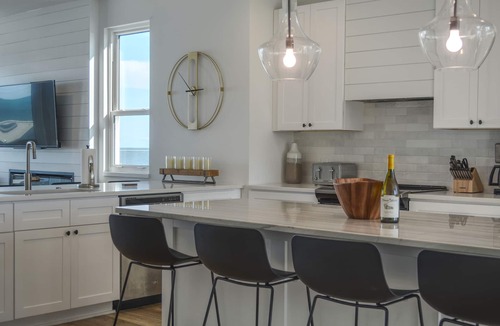 North Carolina Coast House | Sun, Sand, and Style: Modern 5BR Home, Rooftop Deck, Steps to the Beach!