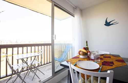 Courseulles-sur-Mer Apartment | Sunan - Appartement avec balcon