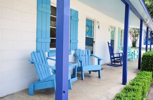 Kingsland Cabin | Sunfish Studio 8: Wi-Fi & Pool Access in Lake LBJ