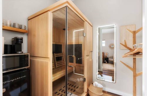 McKinley Heights House | Sunflower House - Luxe Retreat with Sauna & Hot Tub