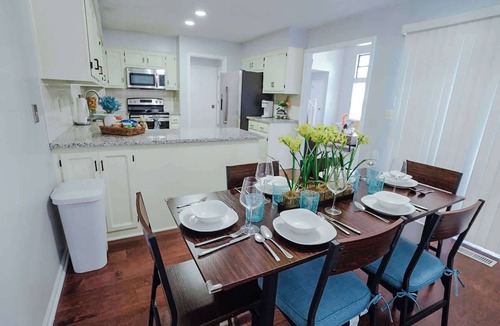 Overland Park House | Sunflower Suite- Central, Near Highway