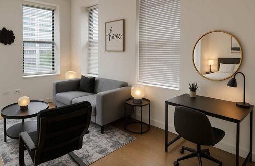 West Loop Apartment | Sunlit 1BR Apartment | Warm & Welcoming Space