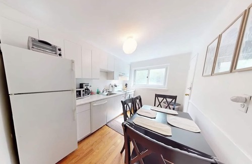 Brookline House | Sunlit 2BR with In-Unit Laundry