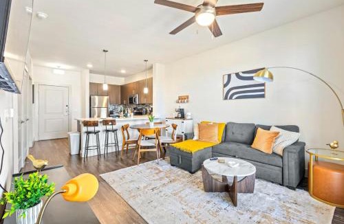 Vickery Meadow Apartment | Sunlit Suite w Resort Pool - Gym by Midtown Blvd