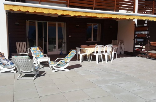 Randogne Apartment | Sunny 2 bedroom apartment with large terrace, stunning views & indoor pool
