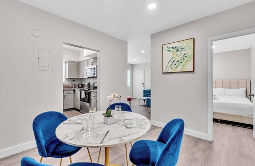 Bay Harbor Islands Apartment | Sunny 2BR in Bay Harbor Islands close to beach, shops, and dining