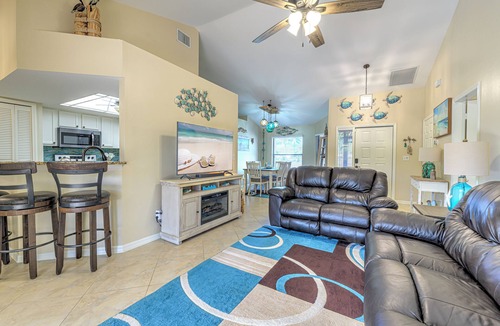Trafalgar House | Sunny 3 BR Private Pool Retreat in Cape Coral Near Golf, Dining & Beaches