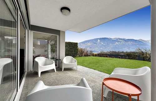 Saviese Ski Chalet | Sunny Alps Panorama - Modern House above Sion