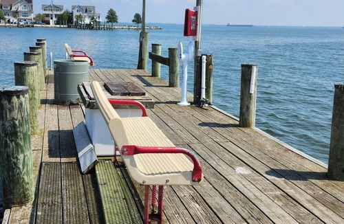 Arundel on the Bay House | Sunny and spacious water view/access home in Annapolis.