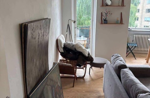 Aarhus C Apartment | Sunny Apartment With Two Balcony