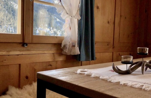 Litziruti Ski Chalet | Sunny chalet near Arosa for 4 (6) people in a secluded location