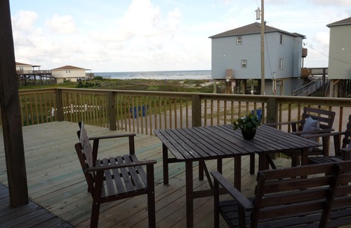 Surfside Beach House | Sunny Days - Beautiful, large Deck, and Nice Views! Free WIFI & Pet-Friendly!