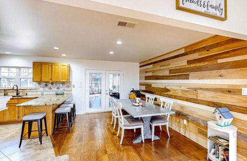 Westminster House | Sunny dog-friendly retreat on seven acres with private hot tub, firepit, & games