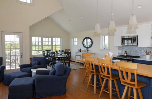 Tom Nevers House | Sunny Home on 3 Acres with Panoramic Ocean Views