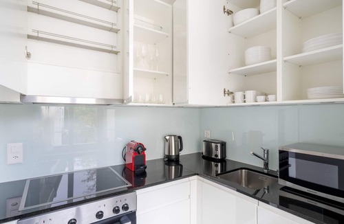 Horgen District Apartment | Sunny Horgen 2.5 Room w/Storage, 3 min to Market, by Blueground