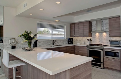 Rancho Palmeras House | Sunny Mid-Century Modern Beauty! Stunning Pool, Spa & Mountain Views!