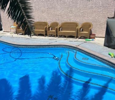 North Las Vegas House | Sunny Pool Retreat-Sleeps 11- RV Parking