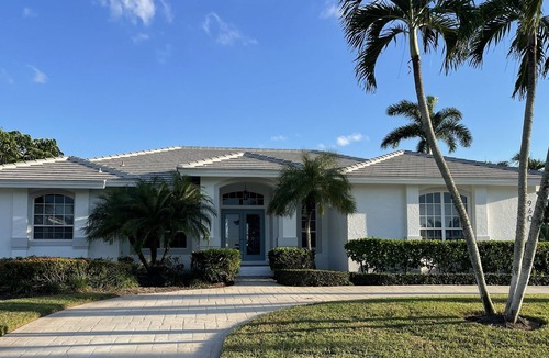 Marco Island House | Sunny Pool & Spa inside Lanai! Dock and Water access! 3bd 2bath home.