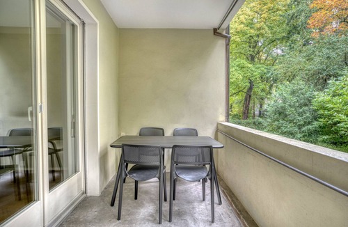 Sankt Alban Apartment | Sunny St. Alban 3 Room w/Storage, nr Train Station, by Blueground