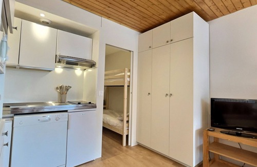 Le Cret Apartment | Sunny studio for 4 in Val d'Isère, pets allowed