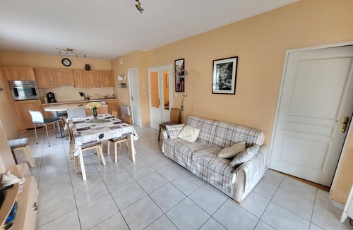 Les Sables d'Olonne Apartment | Sunny T3 Apartment with Terrace & Garage, 300m from Beach