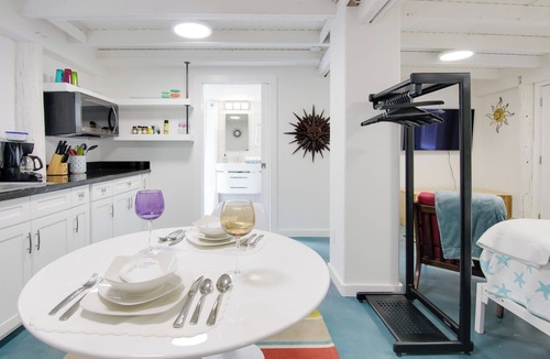 Arroyo City Apartment | Sunny, Waterfront Rio Hondo Studio w/Shared Perks