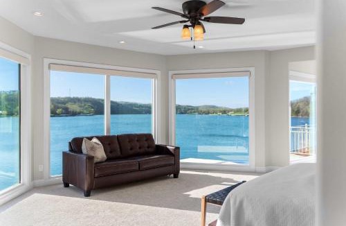 Lake of the Ozarks House | Sunrise Shores Estate - Luxury Lakefront - 4BD-4BA-4500 SQ FT-Sleeps 12-14 PPL