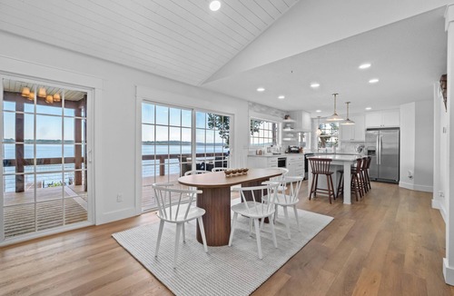 Grove House | Sunset Cottage on Grand: Waterfront Views - Dock - Fire Pit - Boat Parking