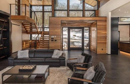 New Marlborough House | Sunset Falls: A Berkshire Mountain Luxury Retreat