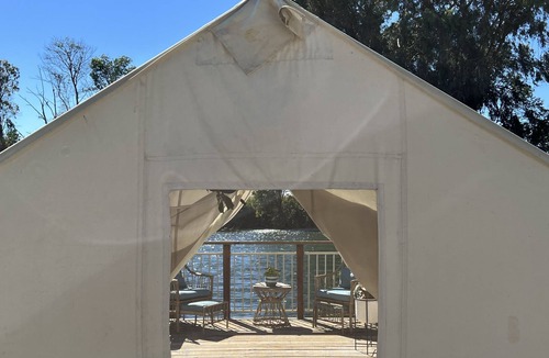 Isleton House | Sunset Floating Cabana #2