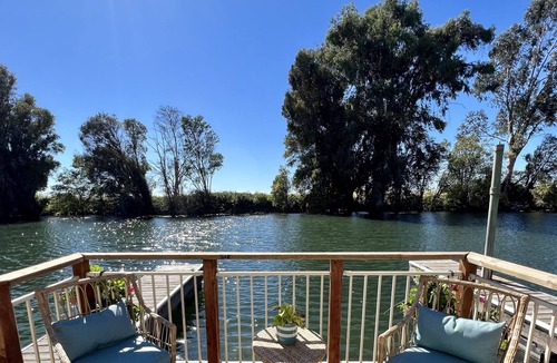 Isleton House | Sunset Floating Cabana #2