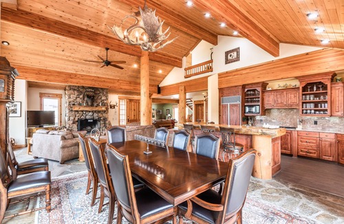Deer Valley House | Sunset Lodge - Private Home w Hot Tub, Fire Pits, Pool Table and Expansive Views