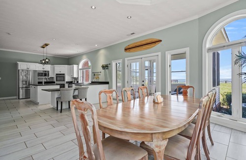 Cape Charles House | Sunset on the Rocks | 4BR Bayview Butler's Bluff Retreat w/Game Room + Pet Friendly