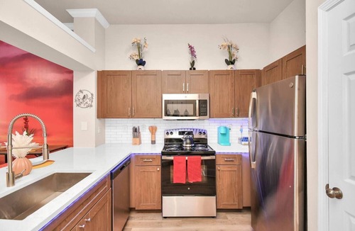Houston Apartment | Sunset Paradise - 1BR/NRG/Med Center/Galleria