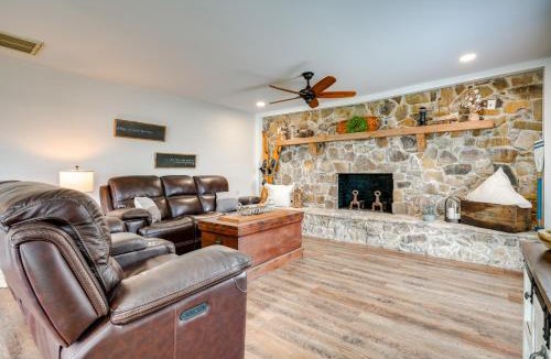 Centre House | Sunset Paradise on Weiss Lake with Private Dock!
