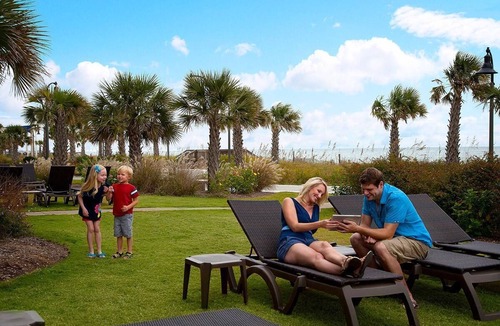 Downtown Myrtle Beach Condo | Sunset Seclusion Duplex 2BR, 2 Balconies
