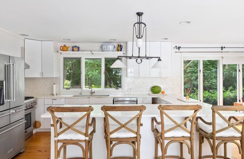 Water Mill House | Sunsets Sweeping Farmland Views, Great Retreat Minutes from Flying Point Beach
