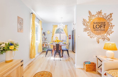 Wrightwood Apartment | Sunshine Loft in downtown Wrightwood! Best views and #1 location!
